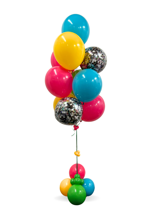 Jumbo 17" Balloon Bouquet Disco