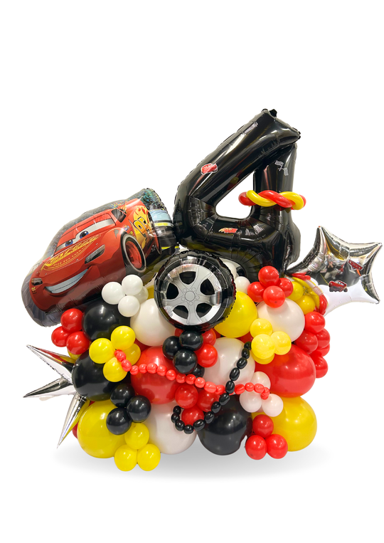 Kids Cars Mini Cluster Birthday Package