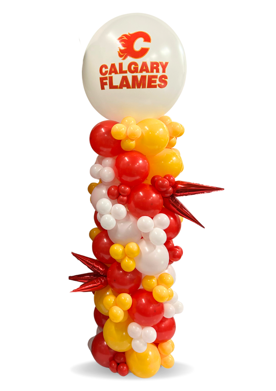 NHL/NFL BALLOONS COLUMN Hockey (ALL TEAMS AVAILABLE )