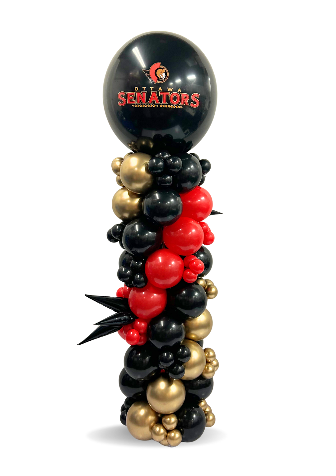 NHL/NFL BALLOONS COLUMN Hockey (ALL TEAMS AVAILABLE )