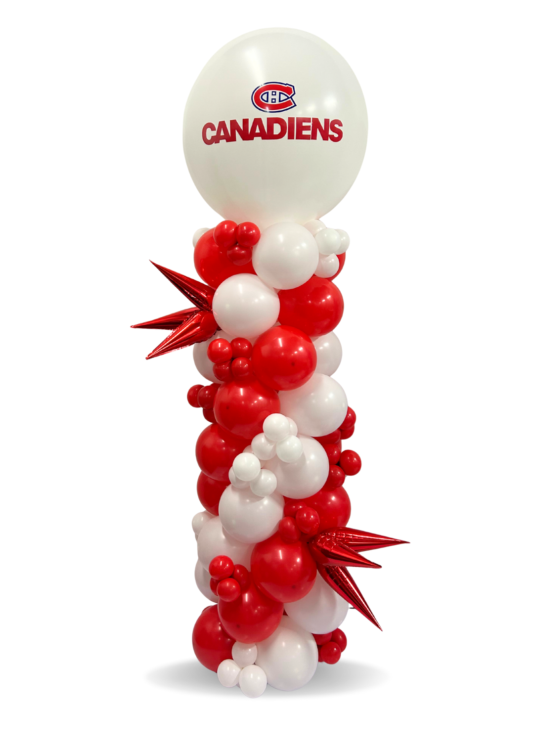 NHL/NFL BALLOONS COLUMN Hockey (ALL TEAMS AVAILABLE )
