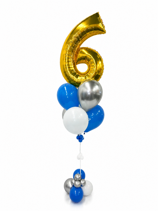 Number_Balloon_bouquet_with_bubble_cluster_qty_1