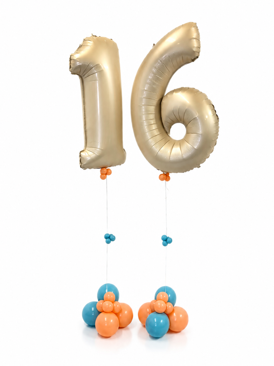 Number Balloons Jumbo (qty 1) 8 Colours
