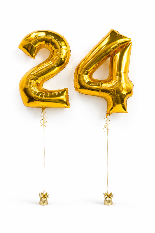 Number Balloons Jumbo (qty 1) 8 Colours