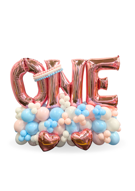 ONE Birthday Balloon Package