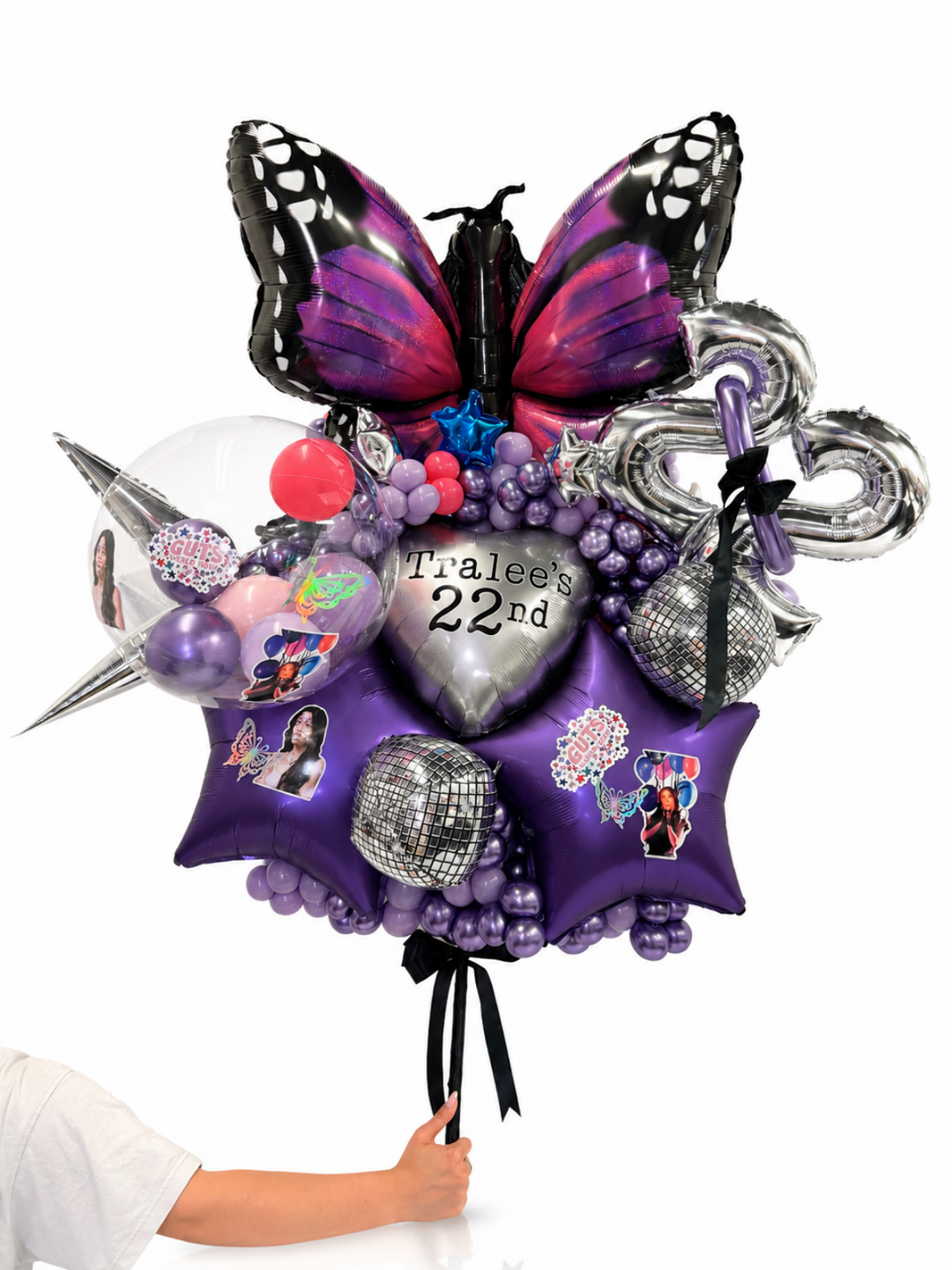 Olivia_Rodrigo_GUTS_Themed_Giant_Hand-Held_Balloon-Bouquet
