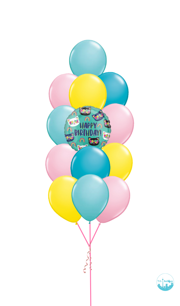 JUMBO BIRTHDAY ARRANGEMENT