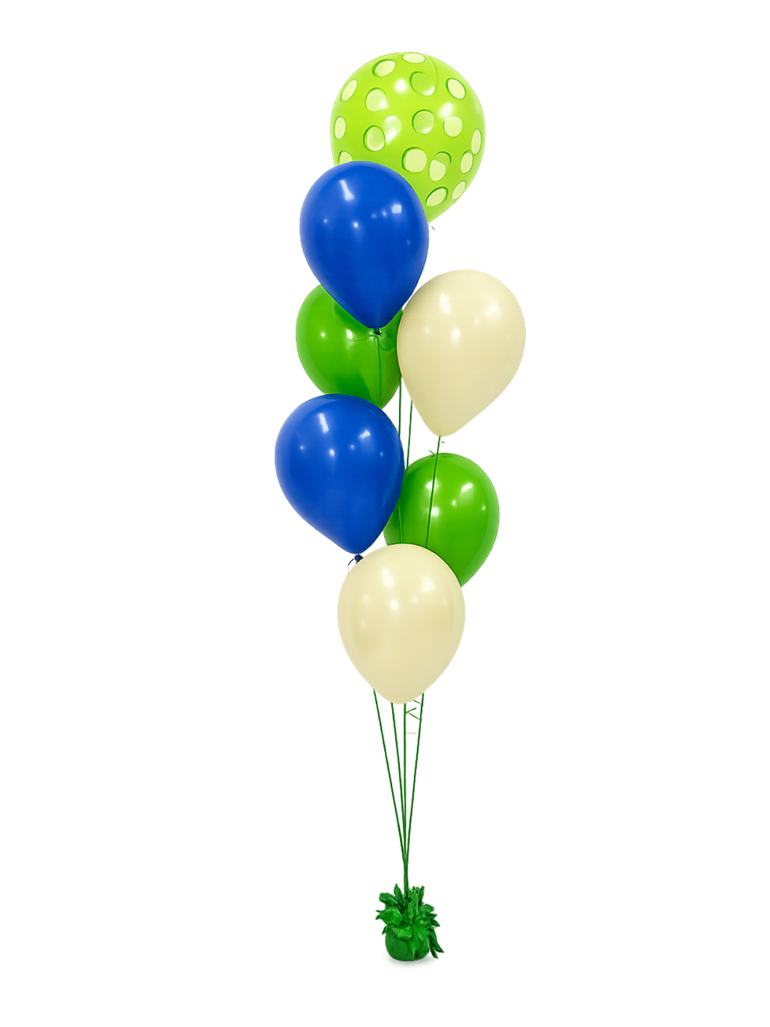 Pickle ball balloon bouquet