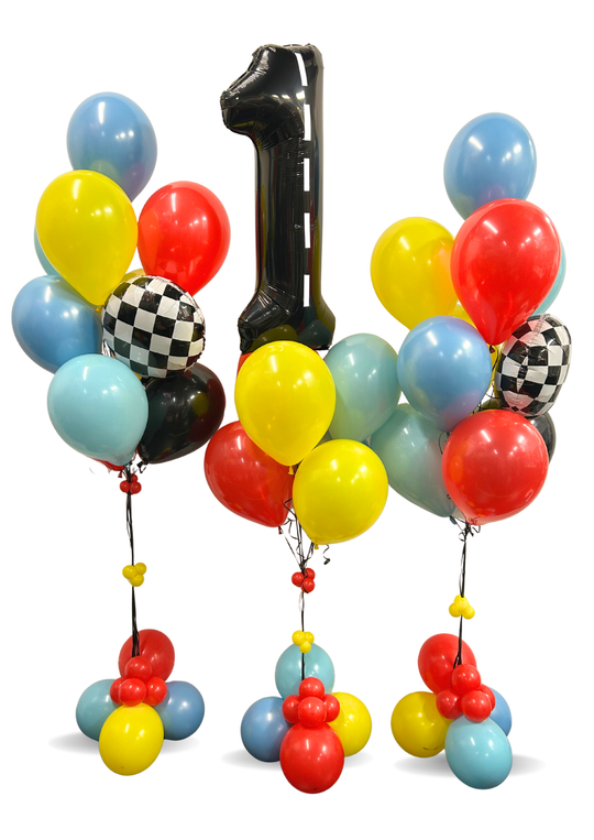 Racing Car Theme Balloon Package