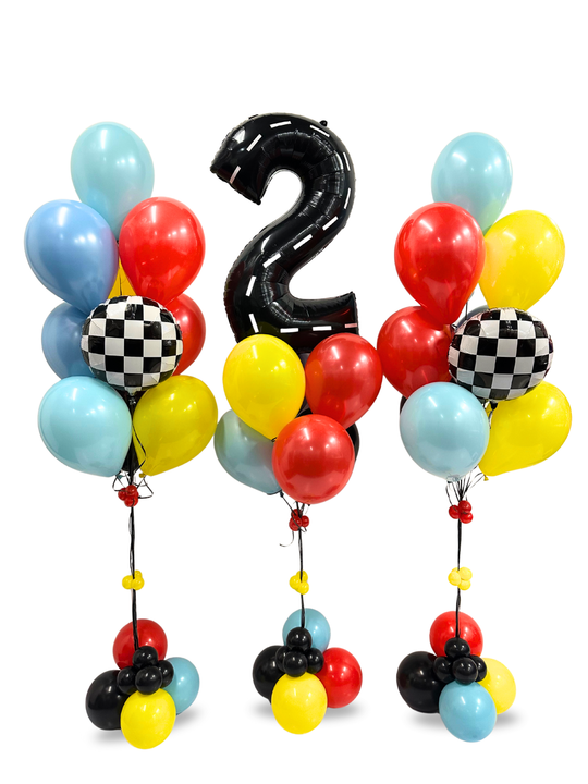 Racing Car Theme Balloon Package
