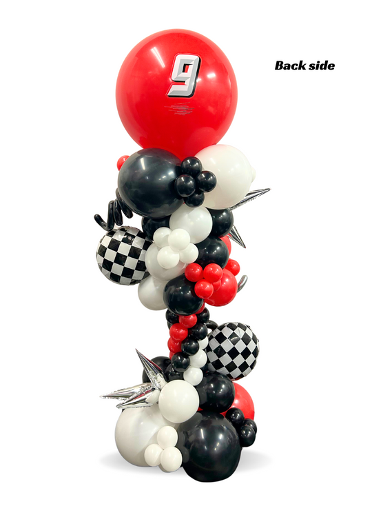 Racing car Super Custom Balloon Column