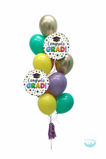 Colourful Jumbo Graduation Bouquet