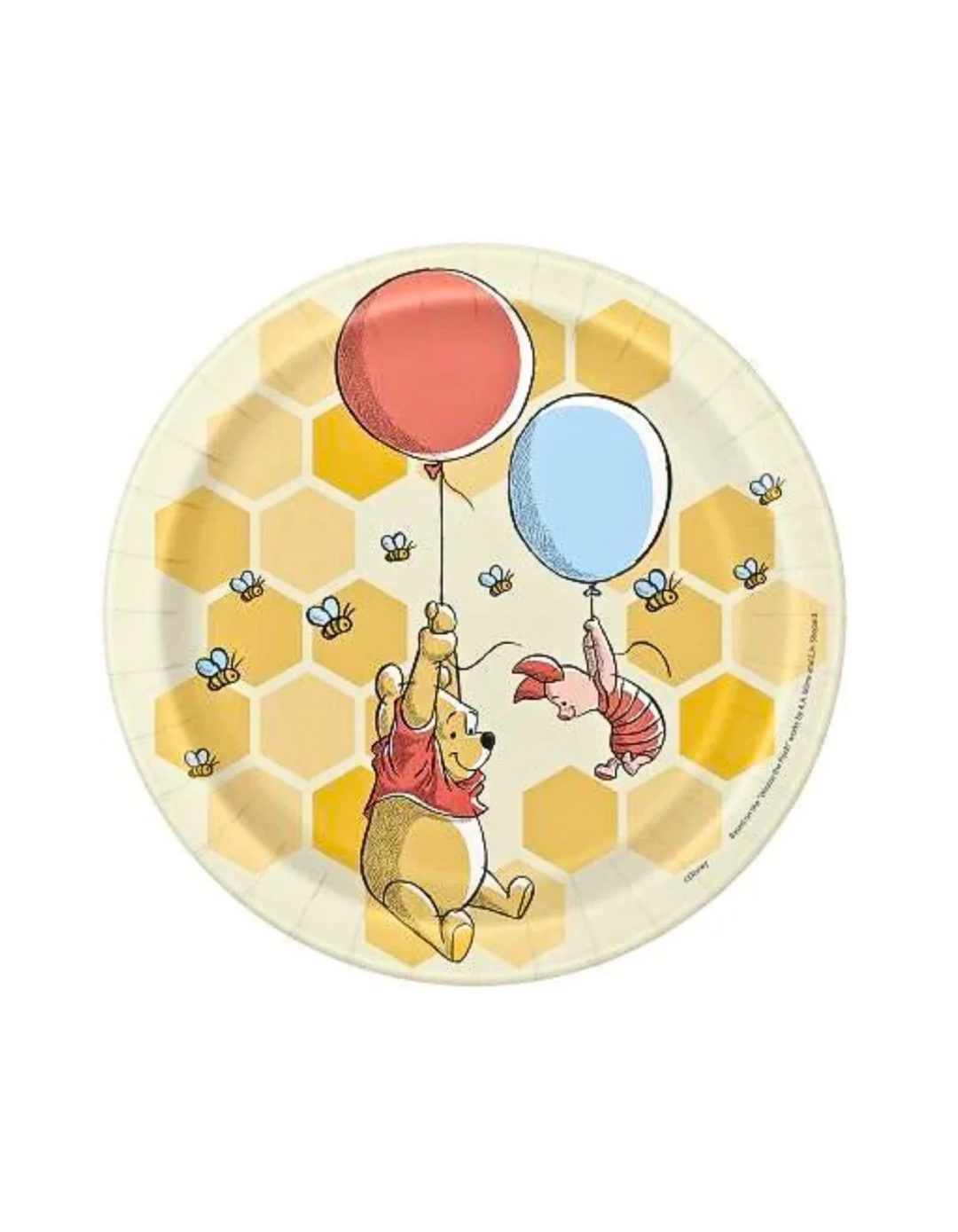 Winnie the Pooh Round Dessert Plates 8ct