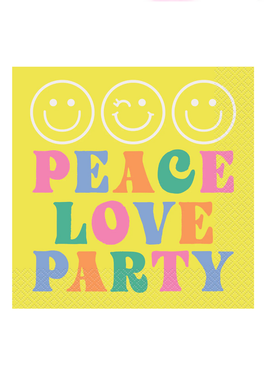 Groovy Birthday Luncheon Napkins 16ct