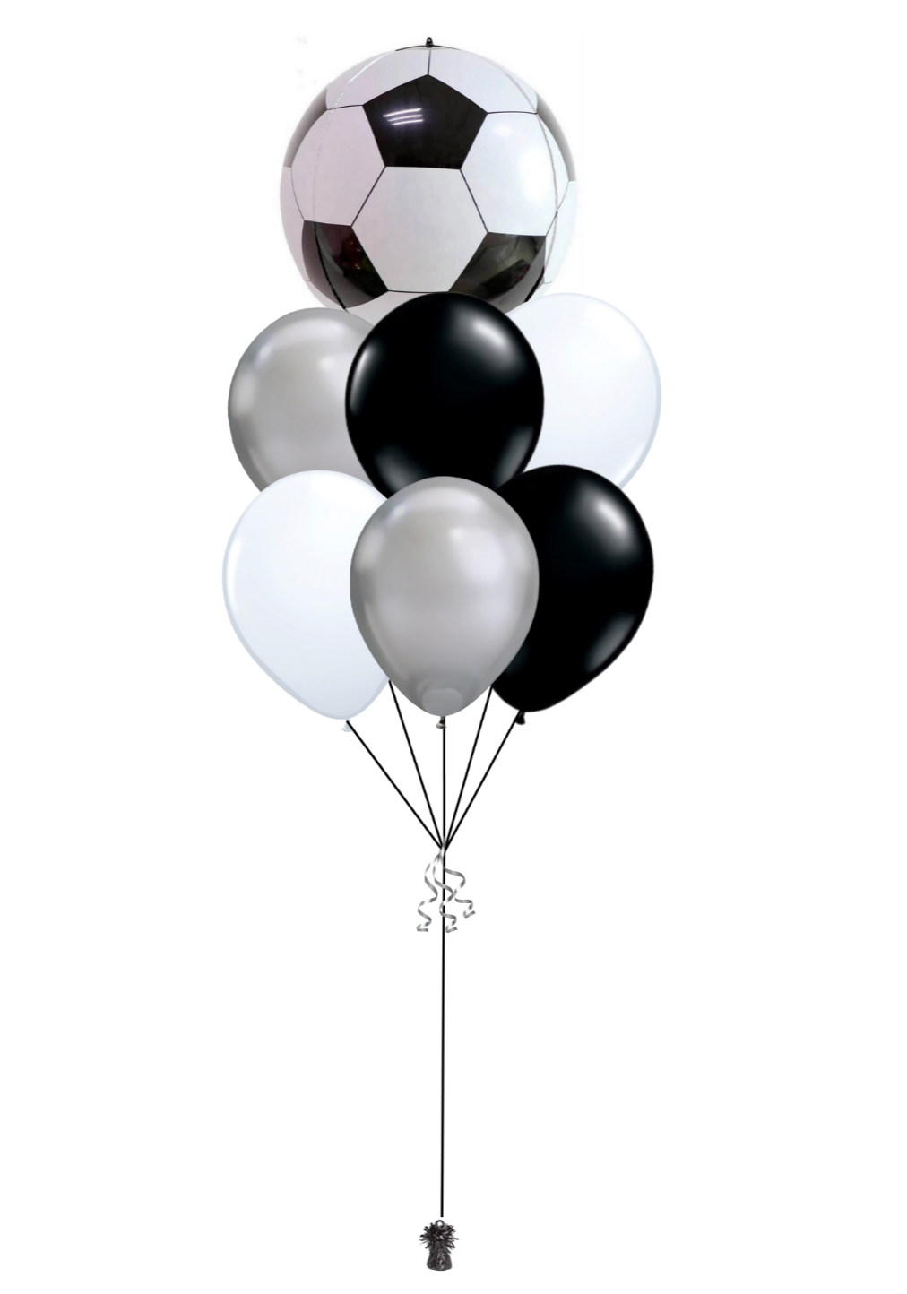 Round Orbz Soccer Ball Balloon