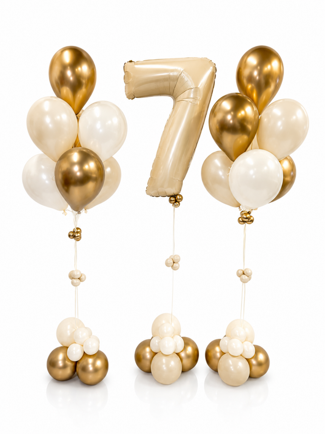 Single Number Birthday Balloon Package