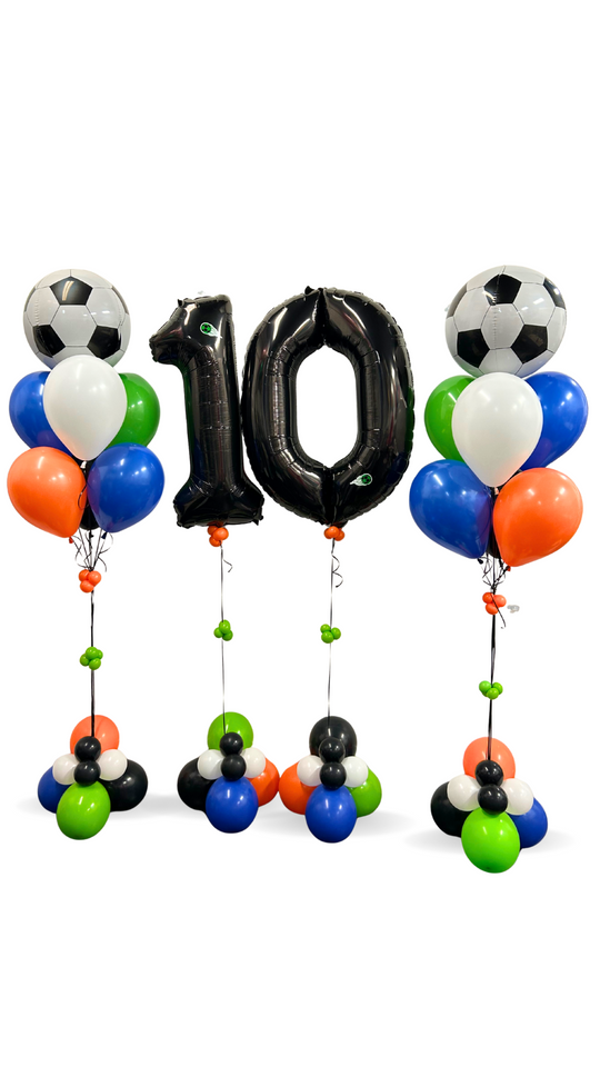 Soccer Birthday Balloon Package