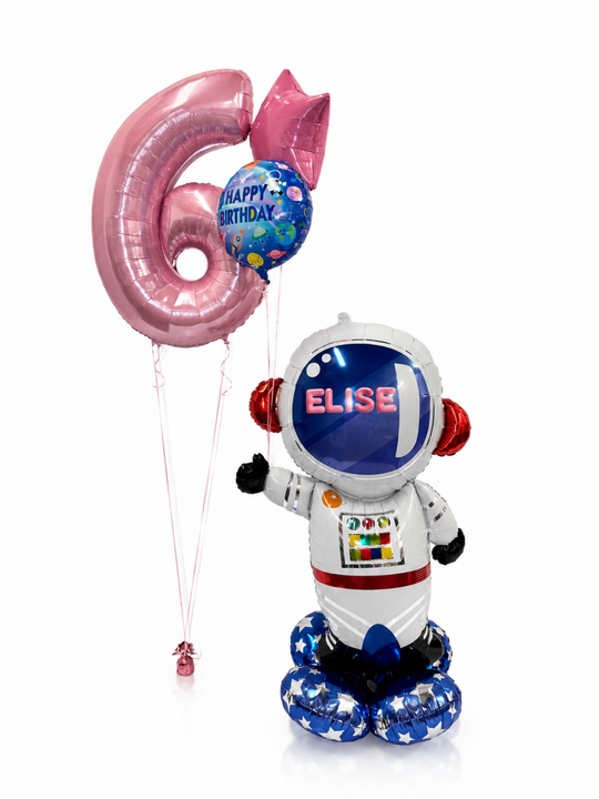 Spaceman Astronaut Birthday Balloon Package