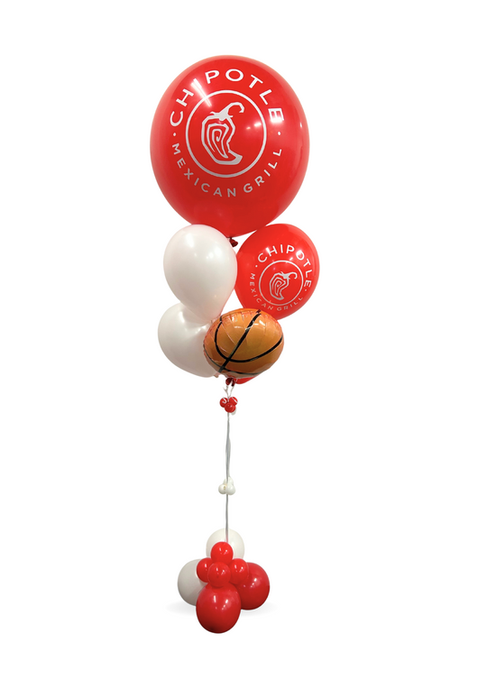 Super Jumbo Custom logo Balloon Bouquet (Qty 1)