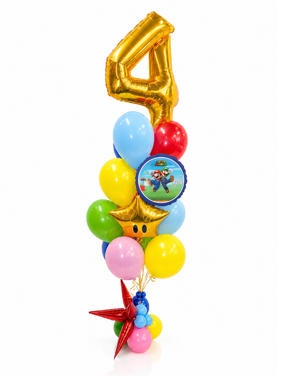 Super Mario Birthday Jumbo bouquet