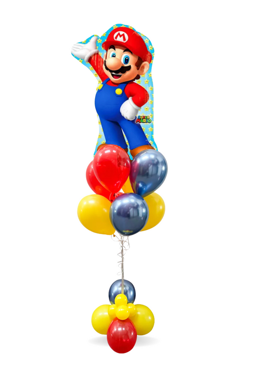 Super Mario Bros Balloon Bouquet