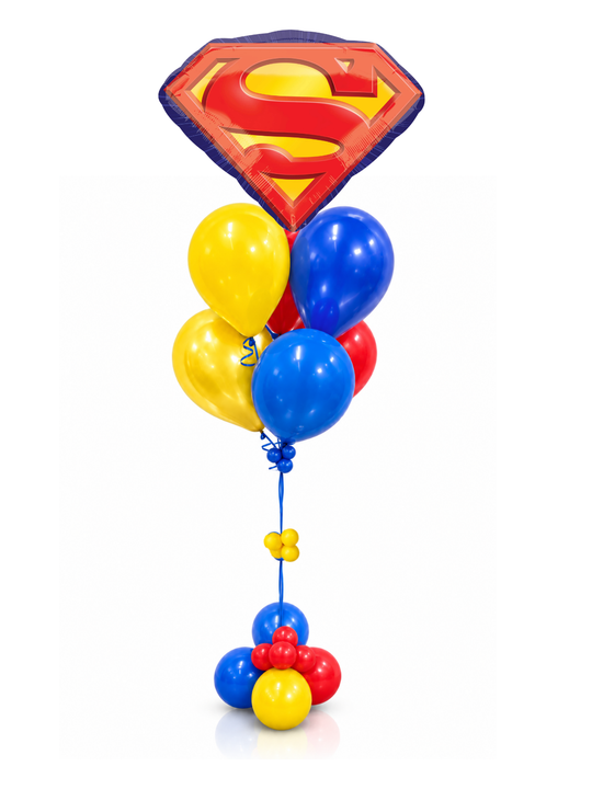 Superman Balloon Bouquet