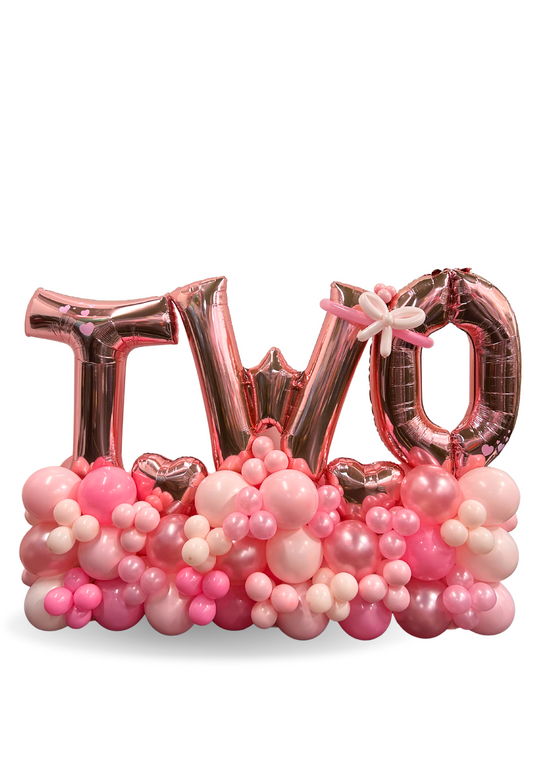 TWO Birthday Balloon Package