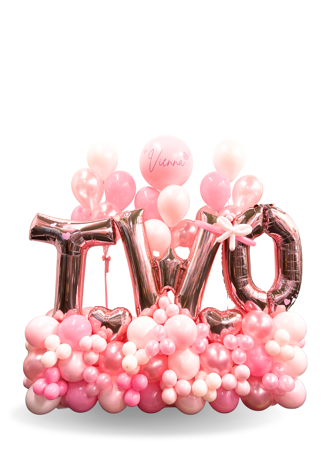 TWO Birthday Balloon Package