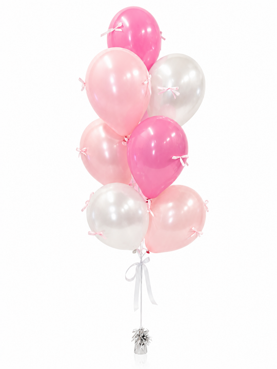 The Bow Balloon Bouquet (not double stuffed)