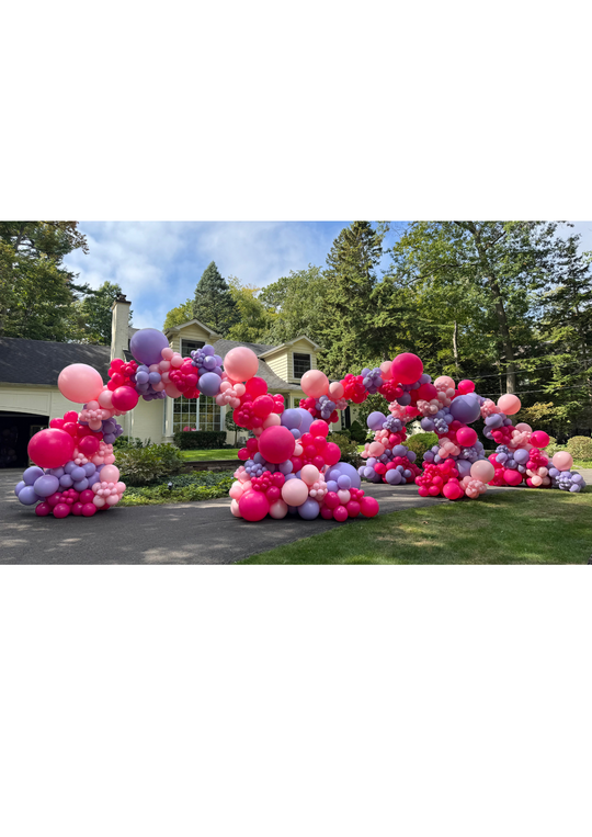 Tunnel Balloon Arch 10x8