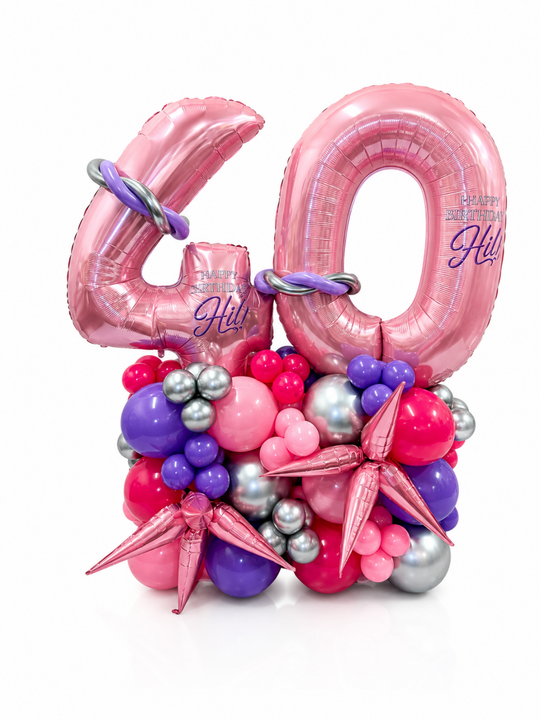 Two_Number_on_Air-filled_balloon_stand_optional_custom_message