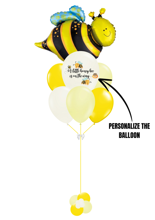 Baby Shower Bumble BEE Balloon Bouquet