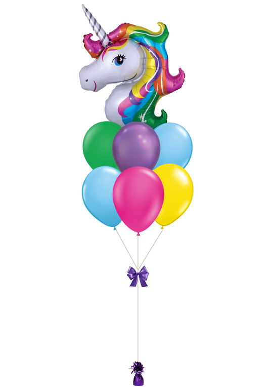 Rainbow Unicorn Balloons