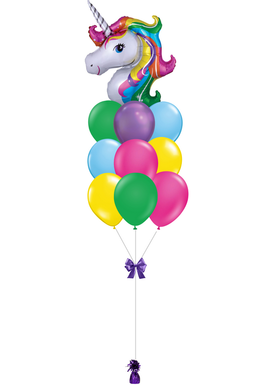 Rainbow Unicorn Balloons