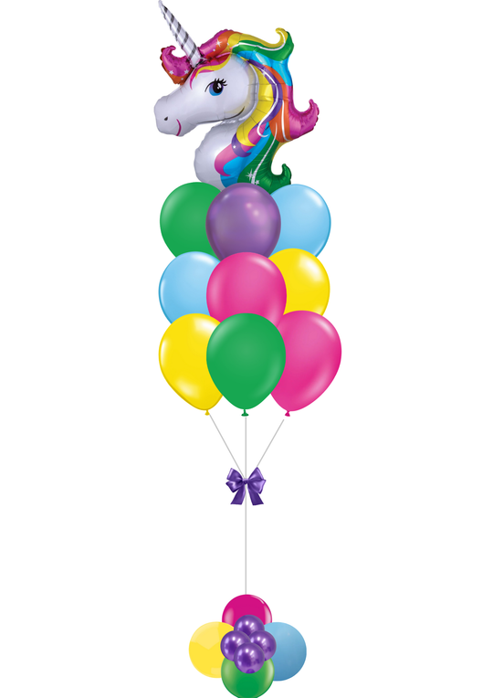 Rainbow Unicorn Balloons
