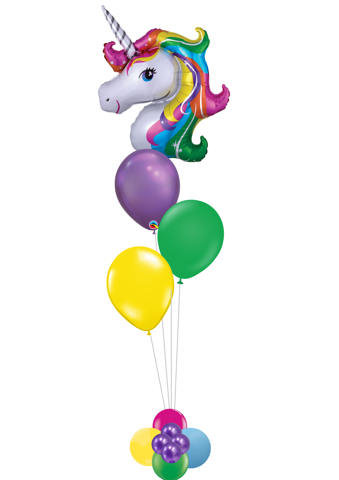 Rainbow Unicorn Balloons