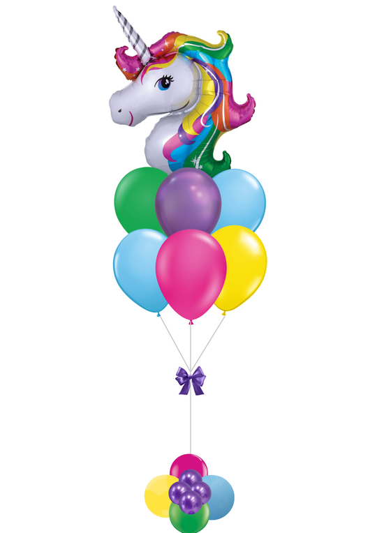 Rainbow Unicorn Balloons