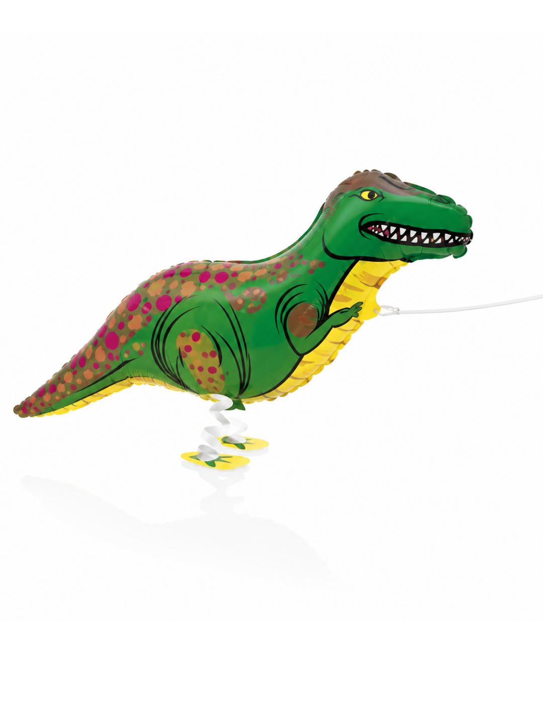 Walking Pet T-Rex Foil Balloon