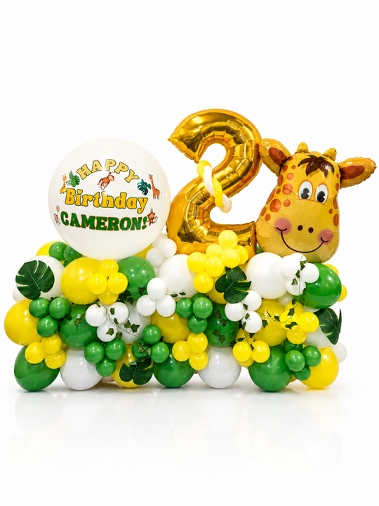 Wild Safari theme balloon stand All ages