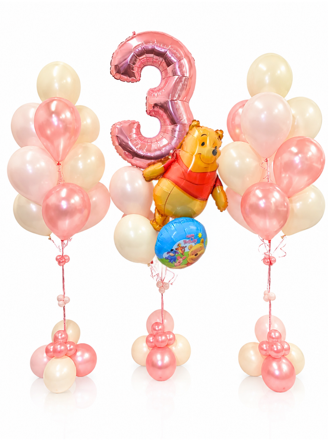 Winnie_the_pooh_number_Balloon_bouquet_with_bubble_cluster_birthday_package