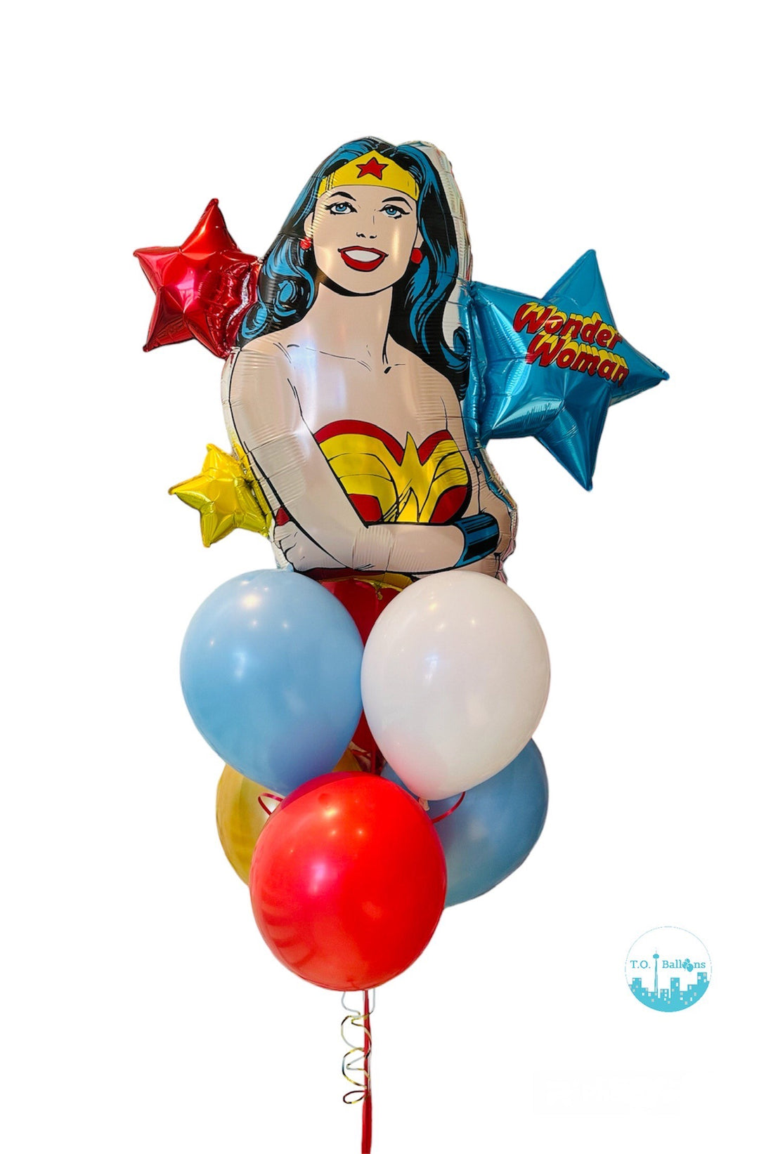 wonder woman balloons