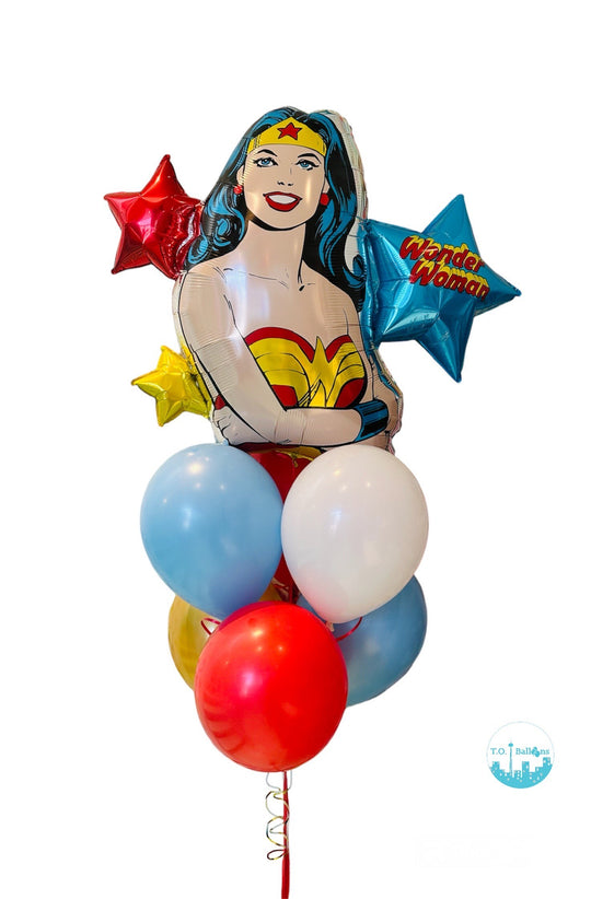 wonder woman balloons