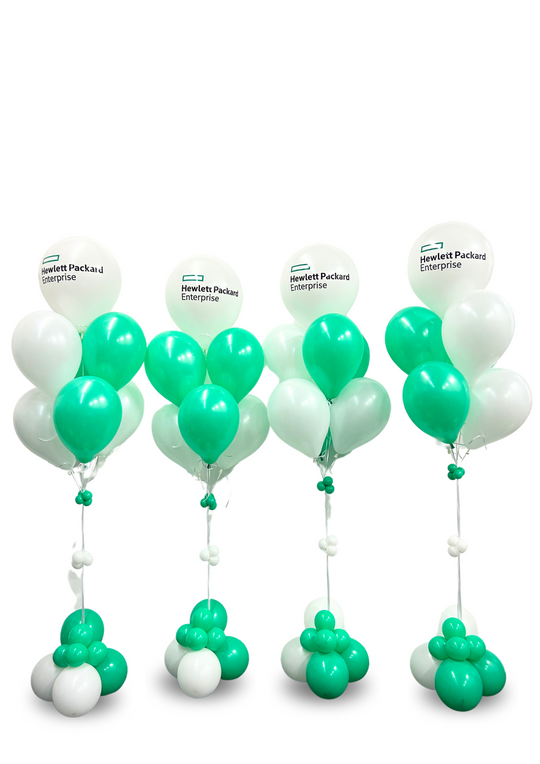 17" Custom message Balloon Bouquet (qty 1)