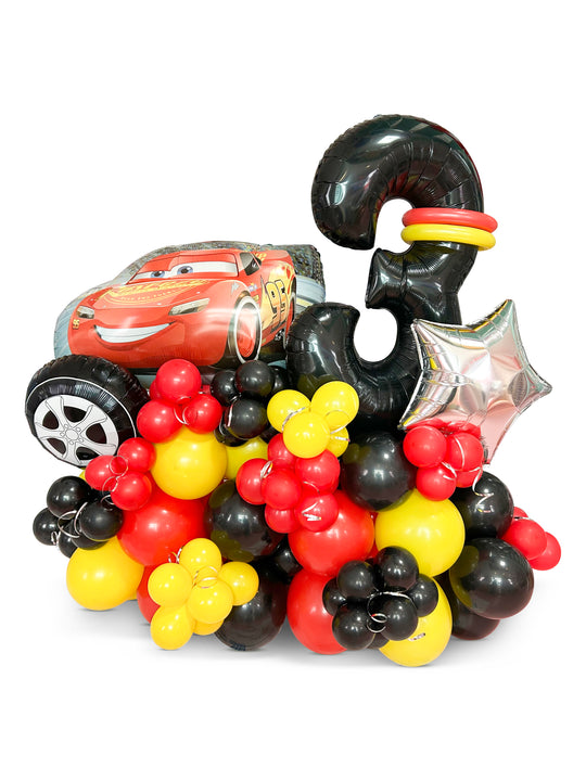 Kids Cars Mini Cluster Birthday Package