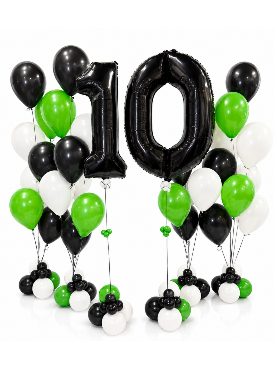 cascading_balloons_in_green_and_white_and_black_