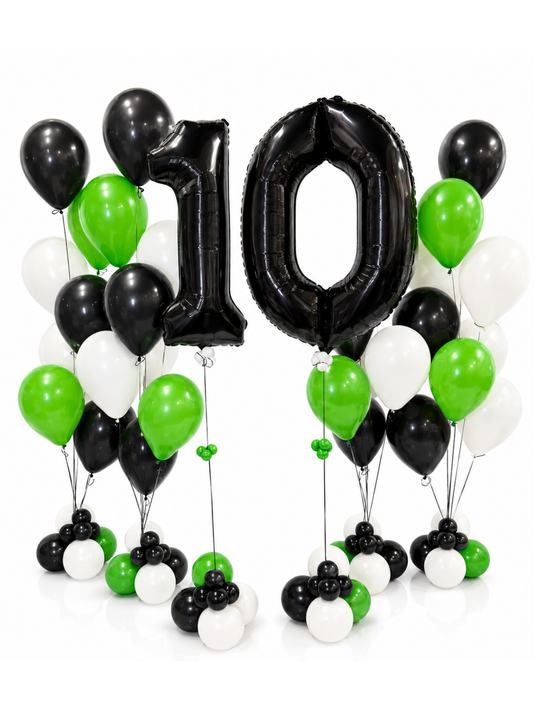 cascading_balloons_in_green_and_white_and_black_