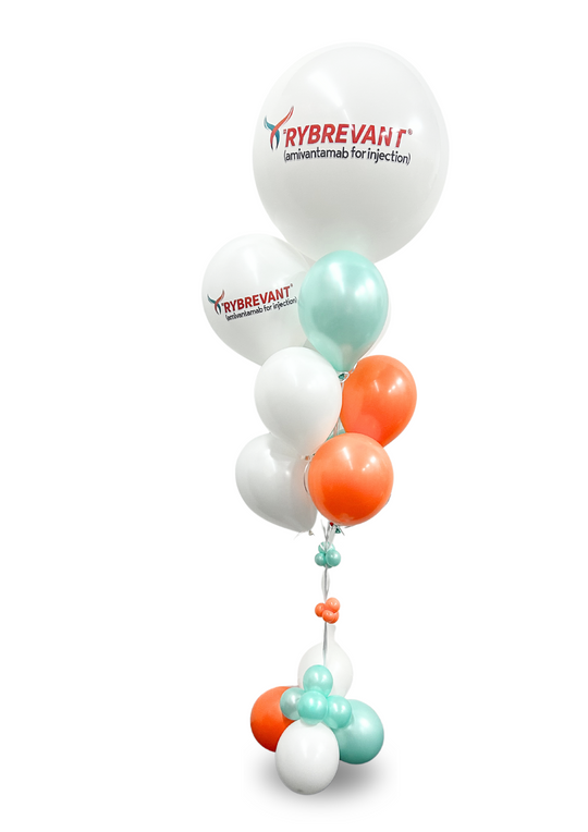 Super Jumbo Custom logo Balloon Bouquet (Qty 1)
