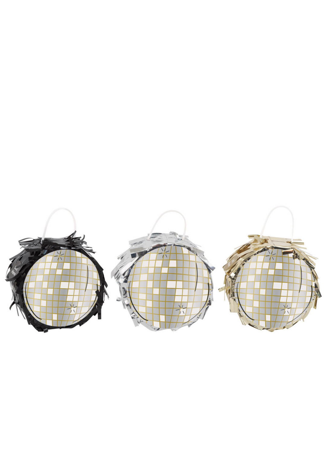 Disco Ball Mini Pinata 3ct
