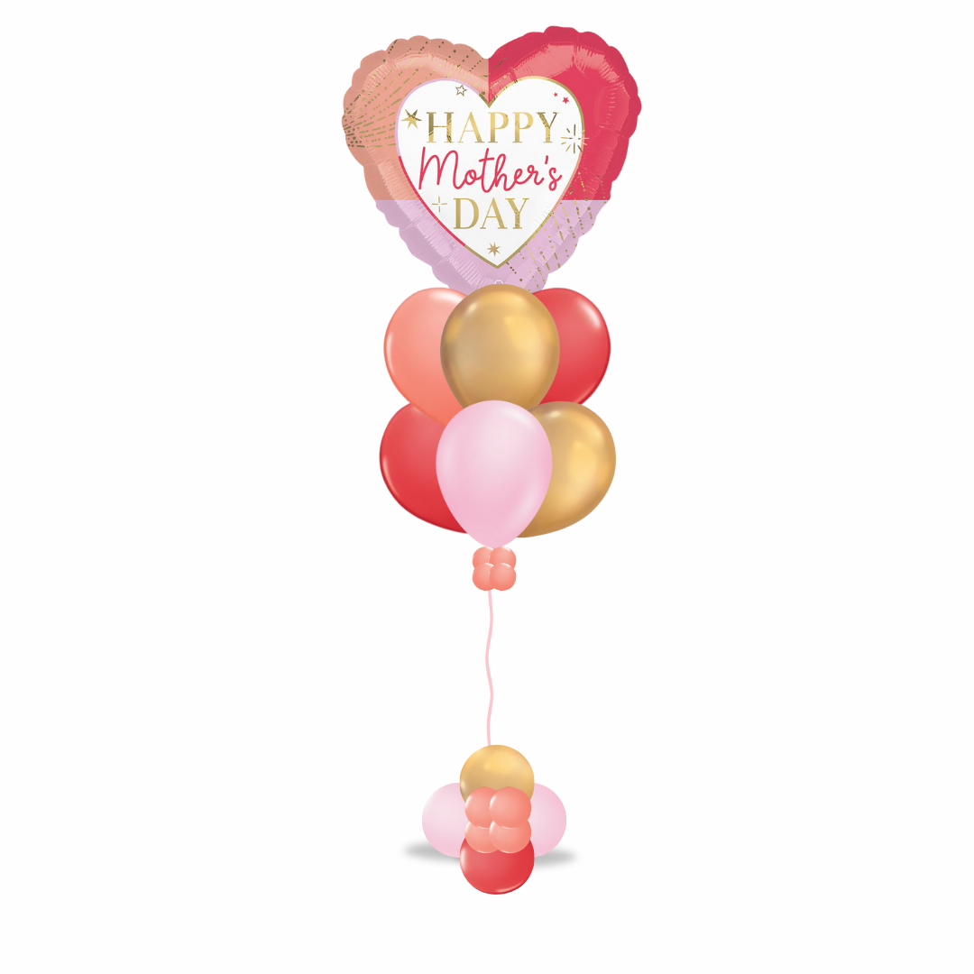 Mothers Day Balloon Bouquet with Jumbo foil