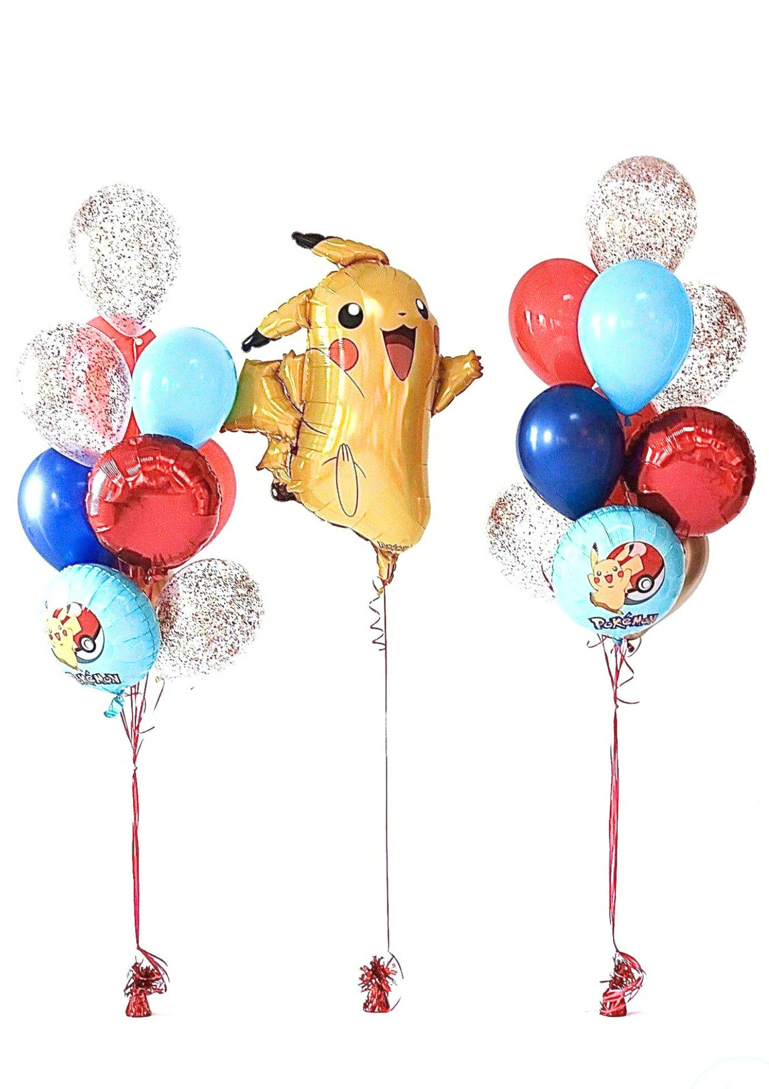 Pikachu Pokemon Birthday Balloon Package